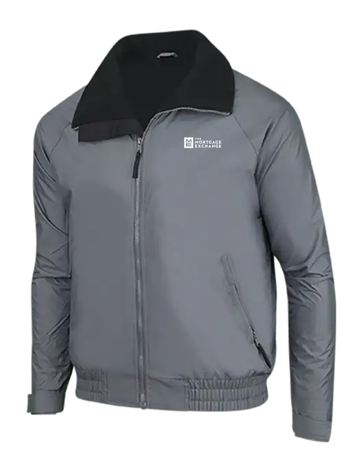 Dark Grey/Black Classic Competitor Jacket w/Mortgage Exchange Logo