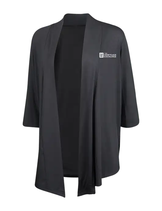 Grey Smoke Womens Concept Shrug w/Mortgage Exchange Logo