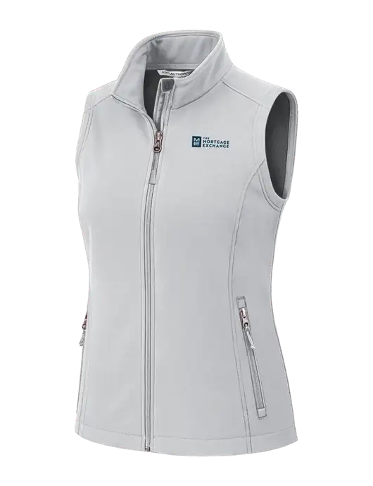 Marshmellow Womens Core Soft Shell Vest w/Mortgage Exchange Logo