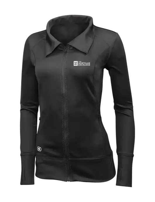 OGIO Blacktop Womens Endurance Fulcrum Full-Zip w/Mortgage Exchange Logo