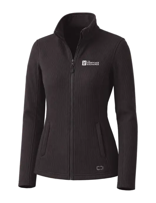 OGIO Blacktop Womens Grit Fleece Jacket w/Mortgage Exchange Logo