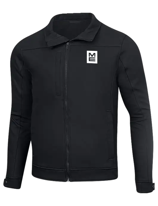 Cornerstone Charcoal Duck Bonded Soft Shell Jacket w/ME Stacked Logo