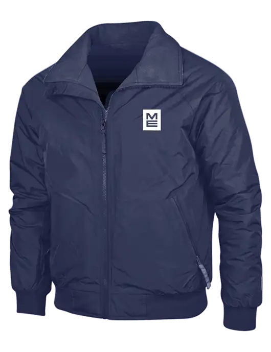 Navy/Navy Classic Challenger Jacket w/ME Stacked Logo
