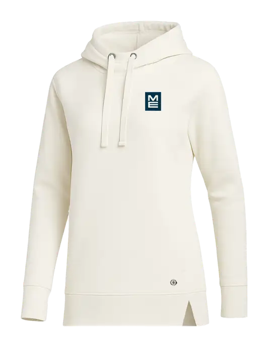 OGIO Ivory Luuma Pullover Fleece Hoodie w/ME Stacked Logo